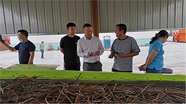 歐冶鏈金和吉和源高層專訪長春客戶現(xiàn)場，共商廢鋼行業(yè)發(fā)展